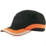 GORRA ANTIGOLPES CLIMAX #NEGRA/NARANJA