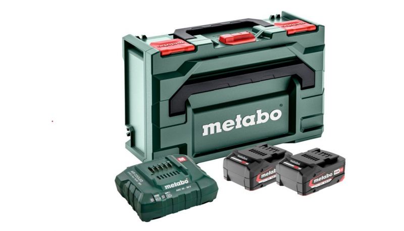 COMBO SET LI 2 X 4,0 AH METABO #OFERTA