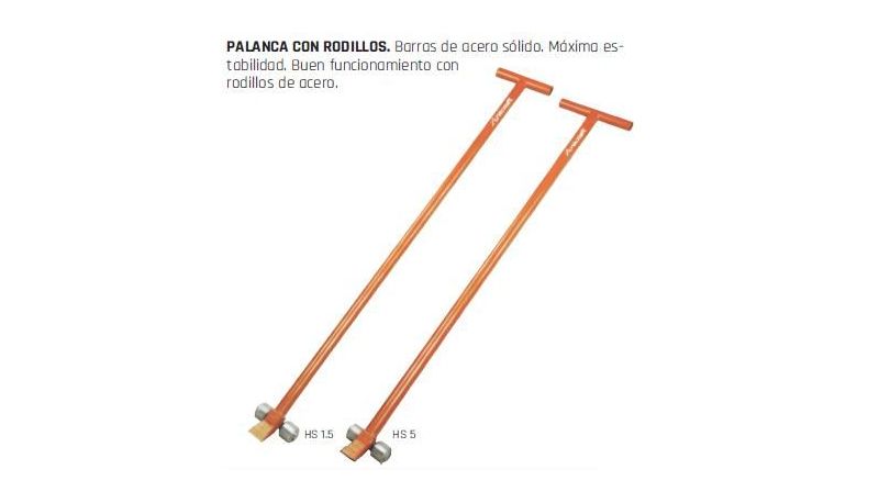 PALANCA CON RODILLOS UNICRAFT #HS 1,5