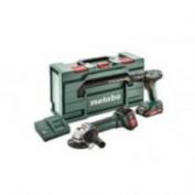 COMBO SET 2.4.4 18V SB 18 + W 18 L 9-125 METABO #OFERTA