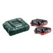 COMBO SET LI-HD 2 X 4,0 AH METABO #OFERTA