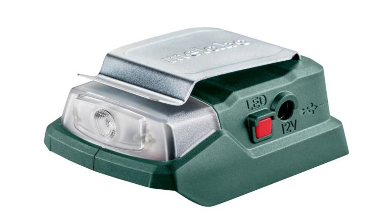 ADAPTADOR BATERIA METABO #PA 12 LED USB 