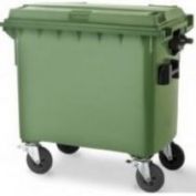 CONTENEDOR 4 RUEDAS WEBER #800 LT. VERDE