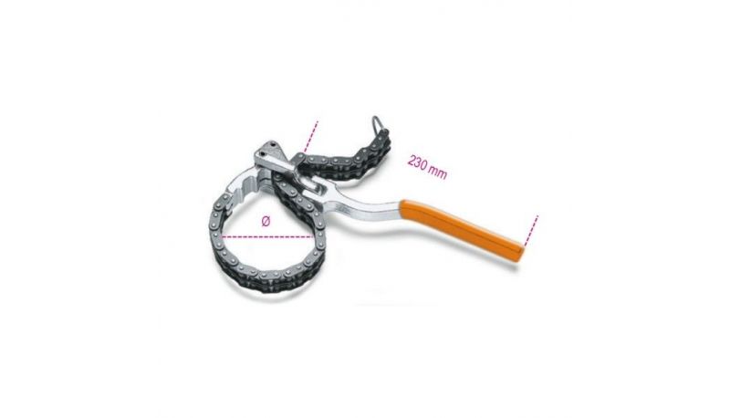 LLAVE ARTICULADA CADENA DOBLE BETA #1488L