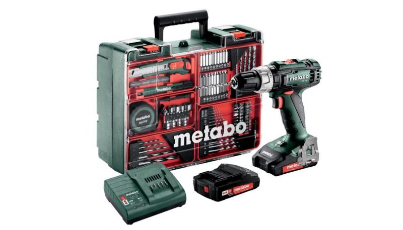 TALADRO + SET METABO #SB 18 L SET OFERTA