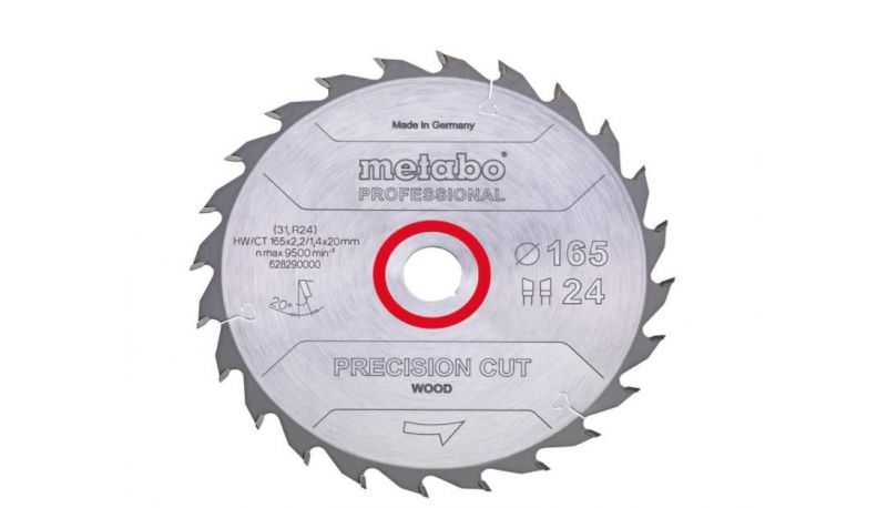 DISCO SIERRA METABO #PRECISION CUT PROF 160X20 Z42 WZ 15º