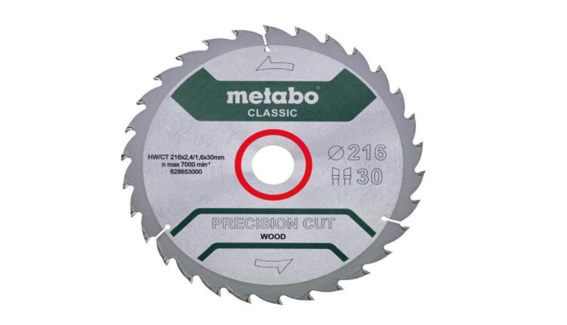 DISCO SIERRA METABO #PRECISION CUT CLASSIC 216X30 Z30 