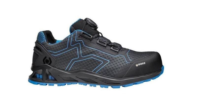 ZAPATOS BASE K-TREK S1P HRO SRC -BS BOA  Gris/Azul 