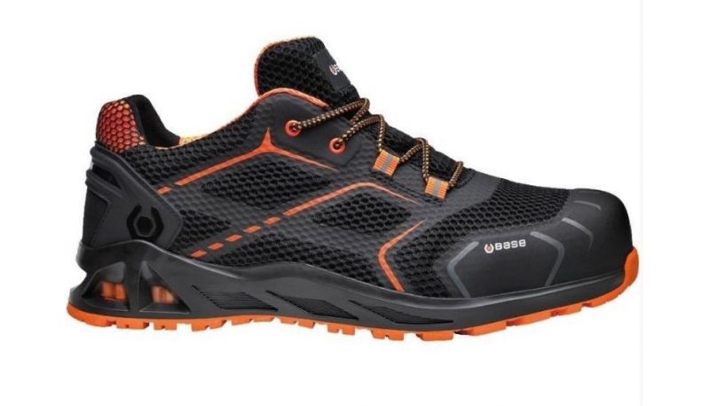 ZAPATOS BASE K-STEP  S1P HRO SRC -BS  Negro/Naranja