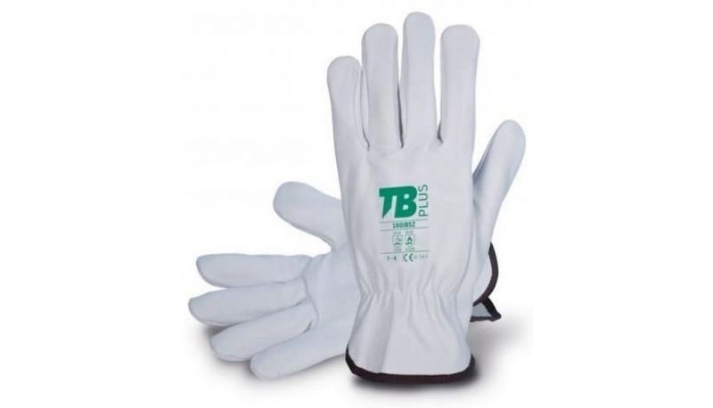 GUANTES FLOR VACUNO GRIS 160IBSZ TB 2142X