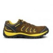 ZAPATOS SEGURIDAD RADIO MARRON AMARILLO S1 PL FO PAREDES