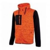 CHAQUETA POLAR RAINBOW OF UPOWER #NARANJA