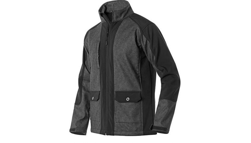 CHAQUETA SOFT SHELL 4817 GR/NG MONZA