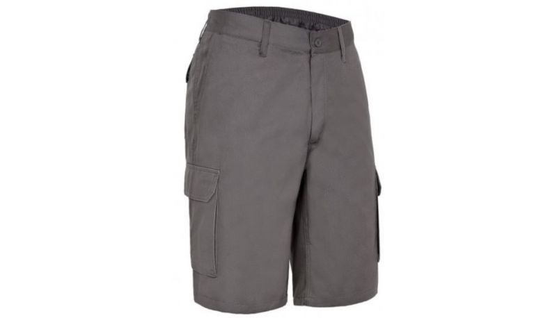 BERMUDAS ALGODON 1132 GRIS MONZA