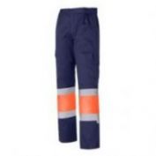 PANTALON 1090 C/FORRO MARINO/NARANJA MINGUEZ 