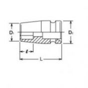 LLAVE VASO IMPACTO 6C  5 KOKEN 1/4 #MM