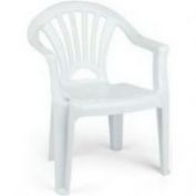 SILLA PLASTICO BLANCA #MAREY