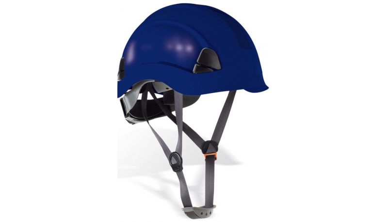 CASCO PARA ALTURAS C/ BARBOQUEJO 2088CE MOD. EOLO #AZUL