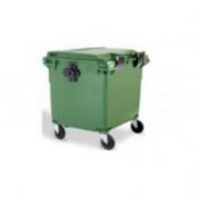 CONTENEDOR 4 RUEDAS WEBER #1000 LT. VERDE