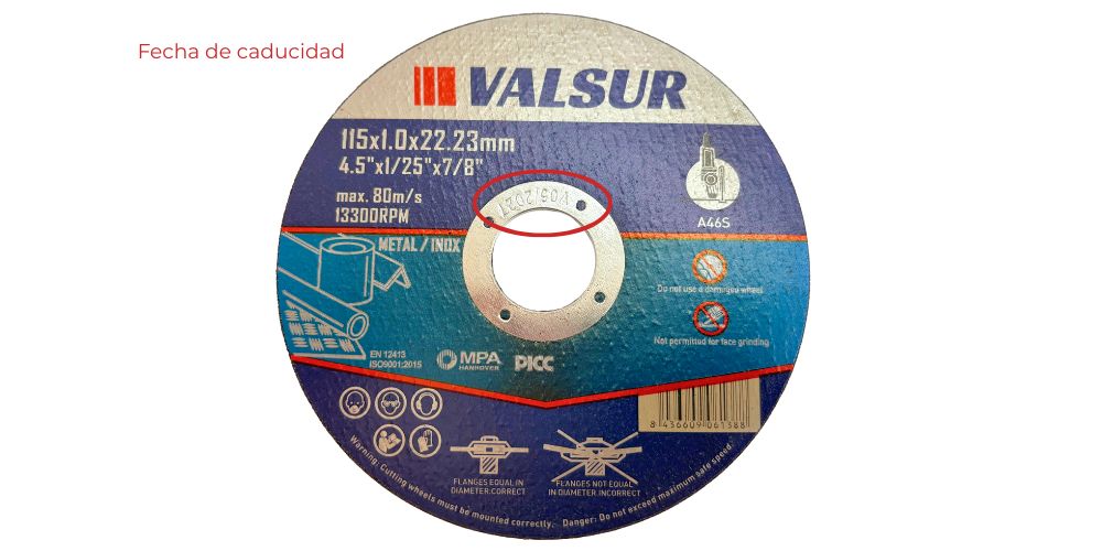 cuando tengo que cambiar el disco de corte