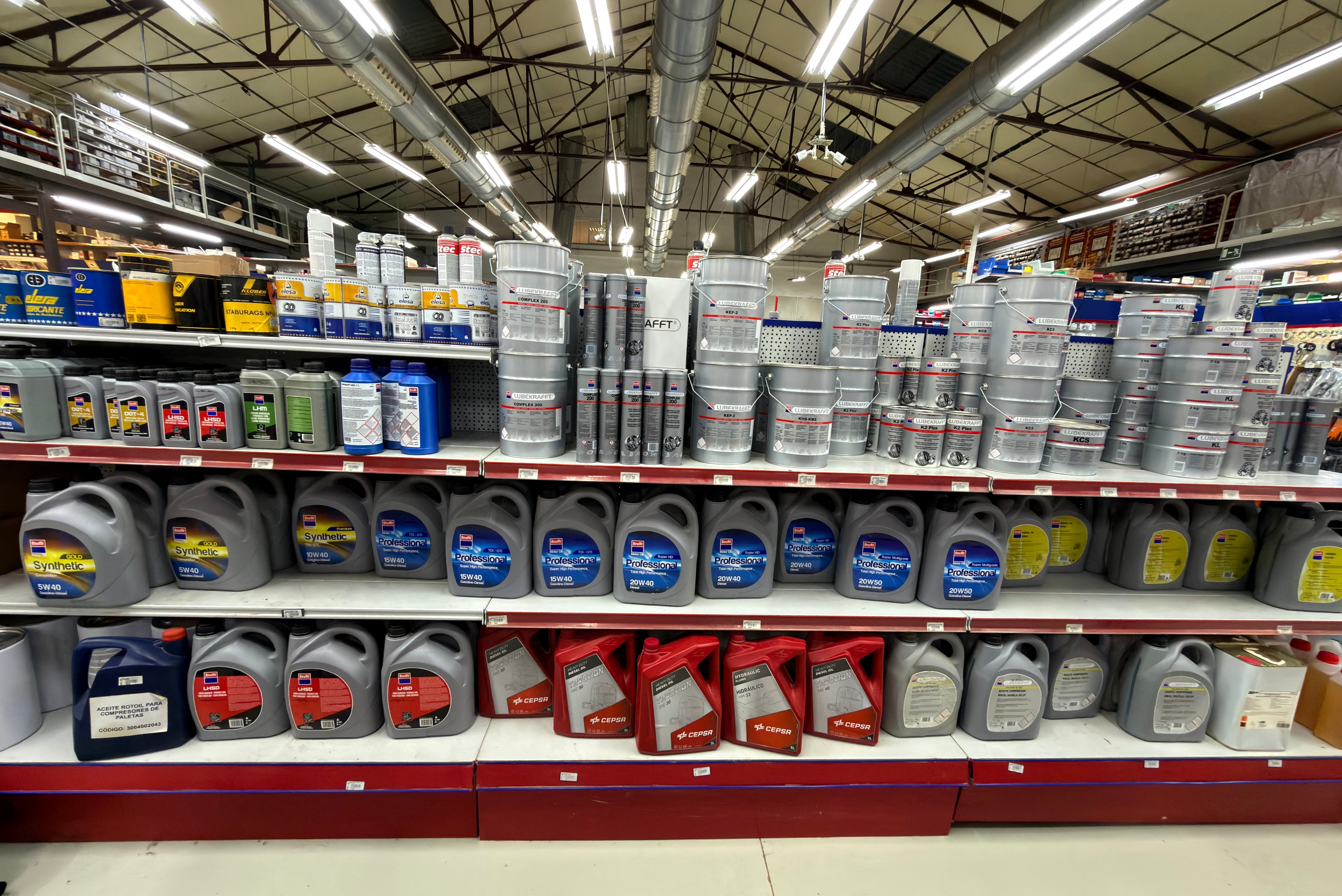 Lubricación industrial