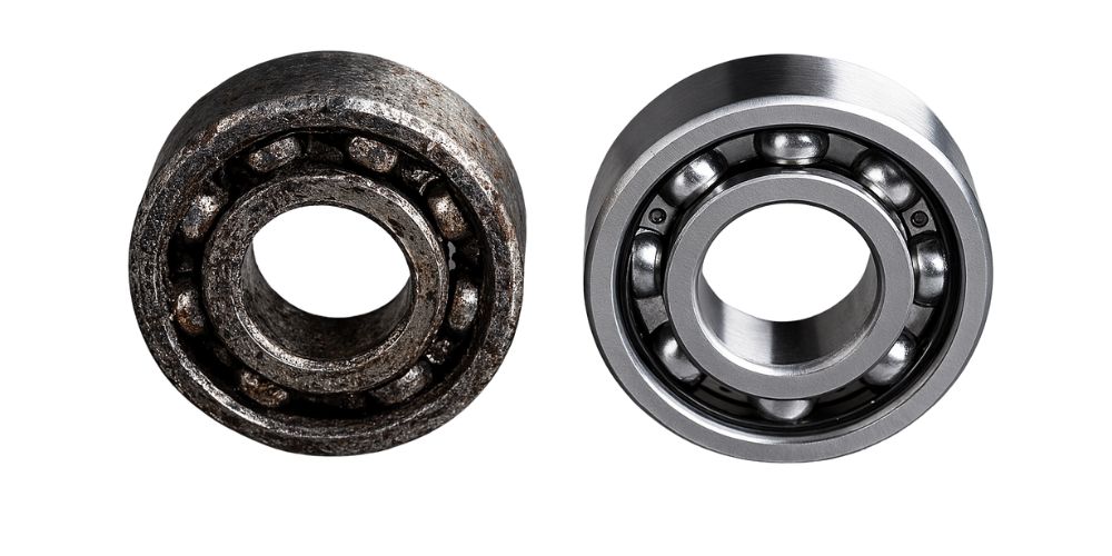 identificar rodamientos dañados