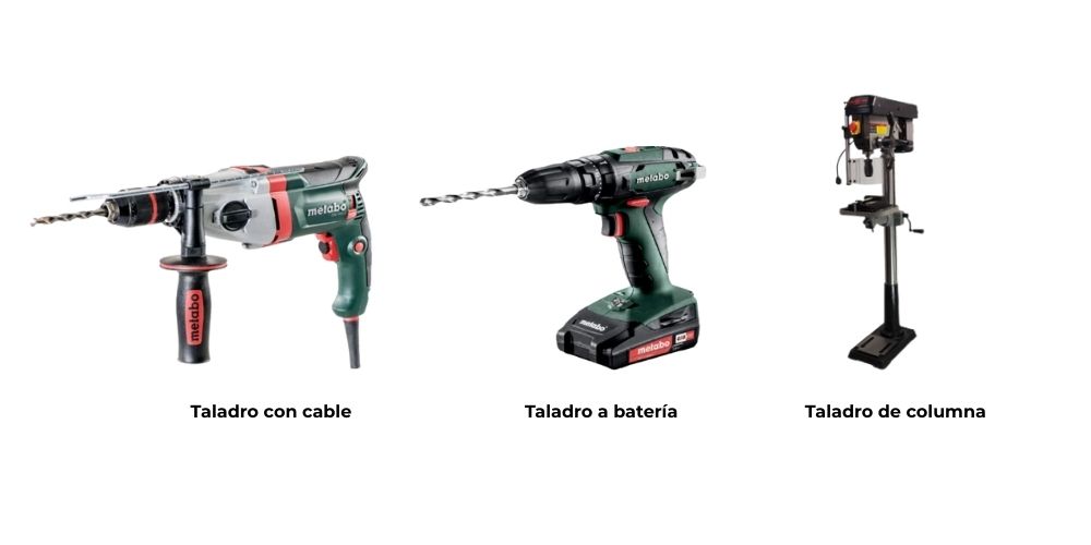taladro percutor y martillo